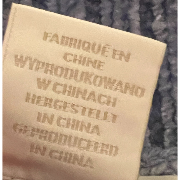 Christian Siriano Sweater Womens Size L Blue Long Sleeve Pullover Mock Neck Soft - Picture 7 of 9